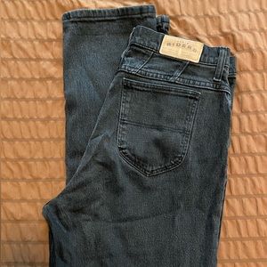 Vintage Black High-Rise Riders by Lee